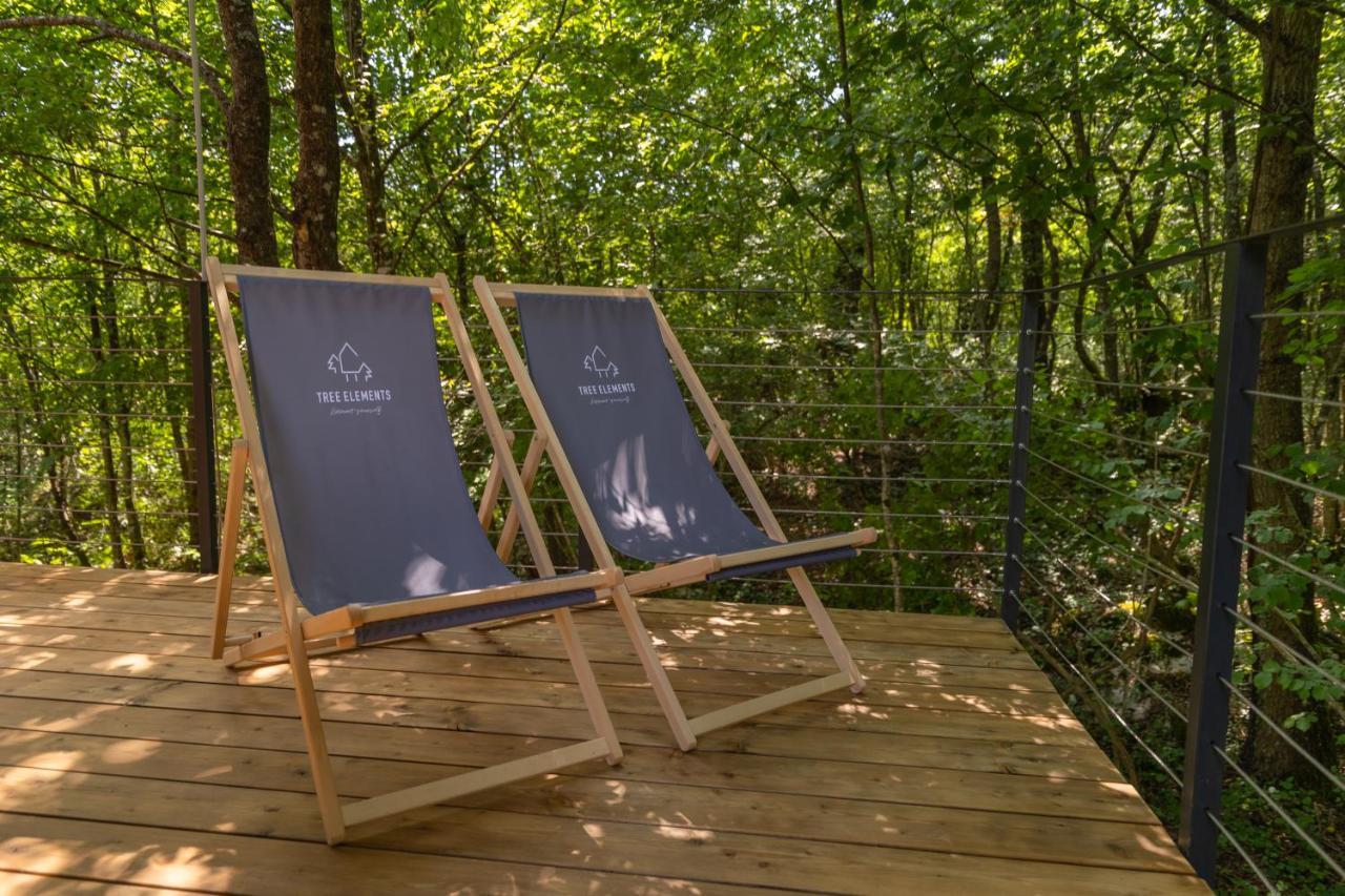 Tree Elements Treehouse Retreat Leilighet Slunj Eksteriør bilde