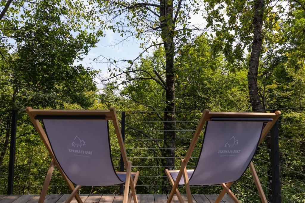 Tree Elements Treehouse Retreat Leilighet Slunj Eksteriør bilde